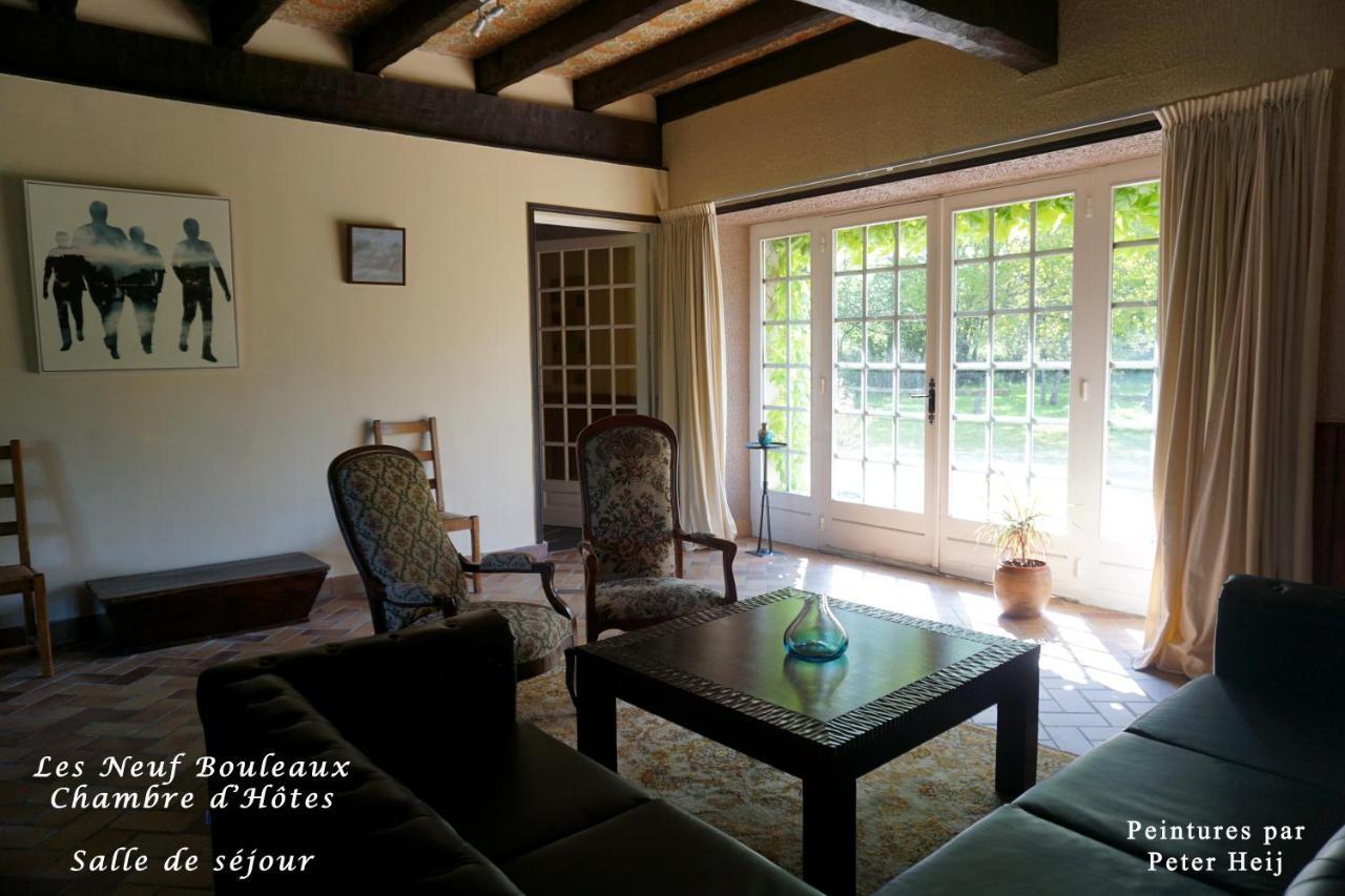 Bed and Breakfast Les Neuf Bouleaux Job Exterior foto